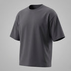 Camiseta Oversize | PIMA | GRIS PLOMO