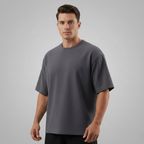 Camiseta Oversize | PIMA | GRIS PLOMO