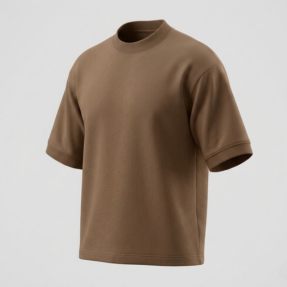 Camiseta Oversize | BURDA | MARRON