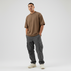 Camiseta Oversize | BURDA | MARRON