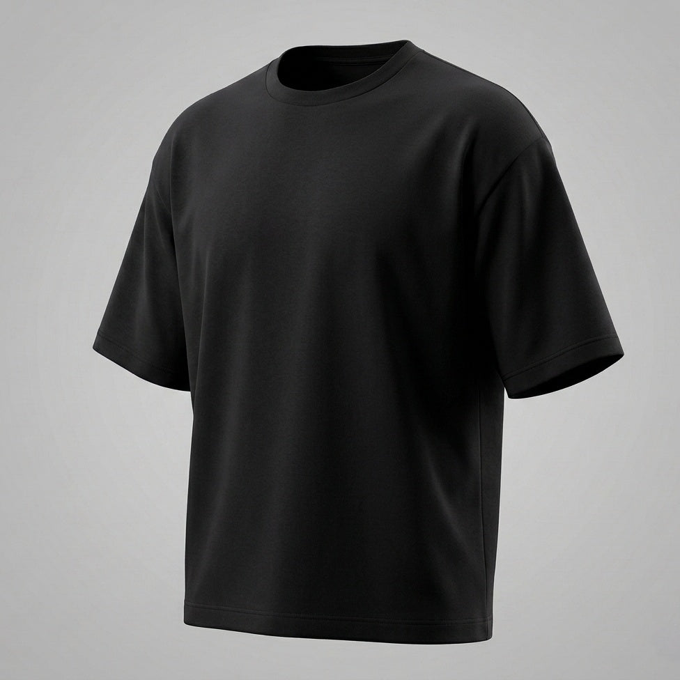 Camiseta Oversize | PIMA | NEGRO