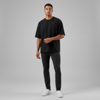 Camiseta Oversize | PIMA | NEGRO