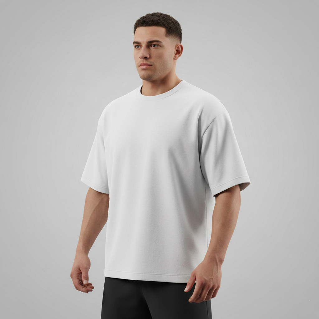 Camiseta Oversize | PIMA | BLANCO