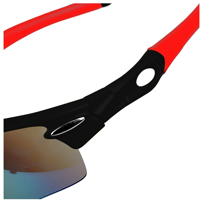 Kit Pro Gafas Deportivas MJ418 + 5 Lentes Intercambiables (Protección UV400)