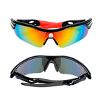 Kit Pro Gafas Deportivas MJ418 + 5 Lentes Intercambiables (Protección UV400)