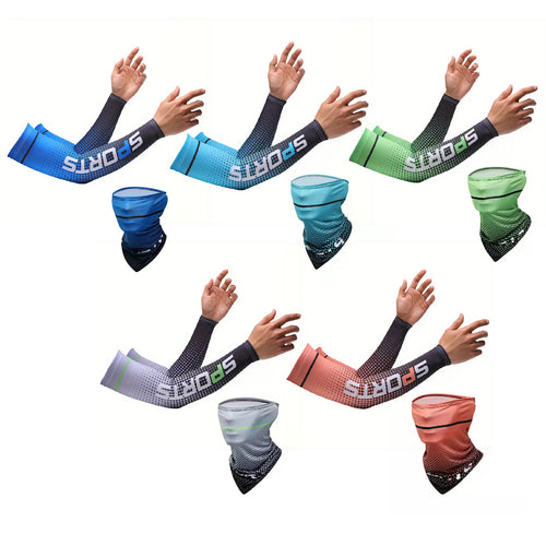 Mangas Deportivas + Bandana Protectora UV (Set Pro)