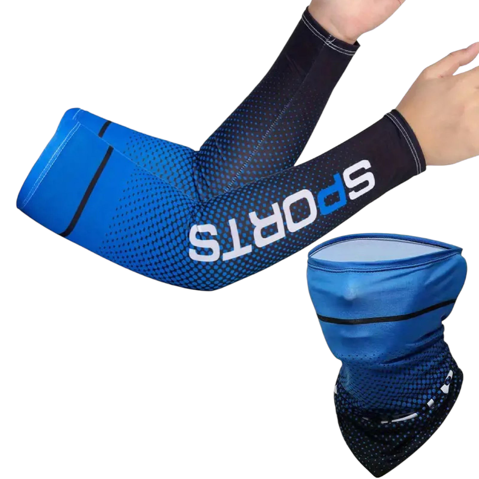 Mangas Deportivas + Bandana Protectora UV (Set Pro)