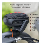 Parlante T&G para Bicicleta Impermeable IPX5 (Sonido + Seguridad)