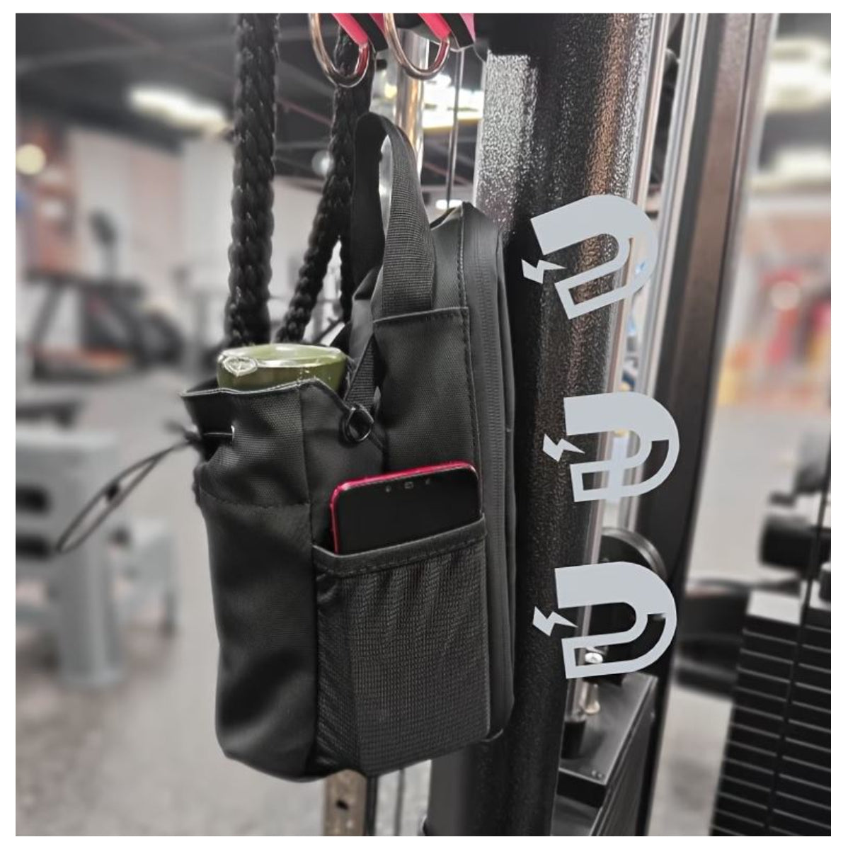 Bolso Porta Botella Térmico con Sujeción Magnética
