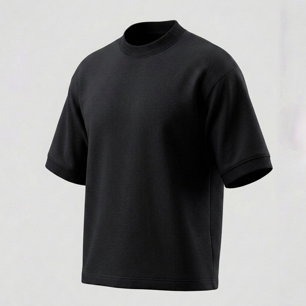 Camiseta Oversize | BURDA | NEGRO