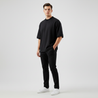 Camiseta Oversize | BURDA | NEGRO