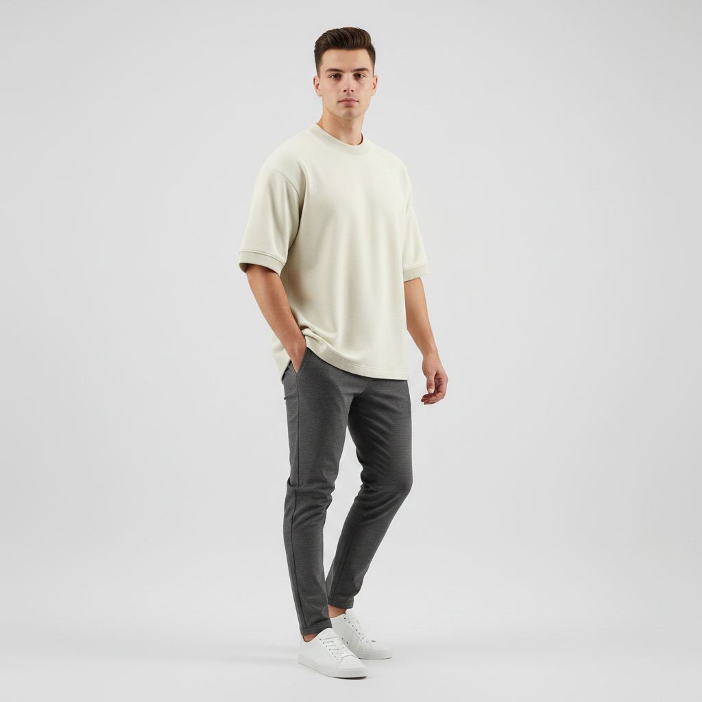 Camiseta Oversize | BURDA | BLANCO