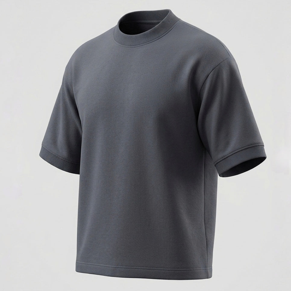 Camiseta Oversize | BURDA | GRIS PLOMO