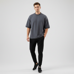 Camiseta Oversize | BURDA | GRIS PLOMO